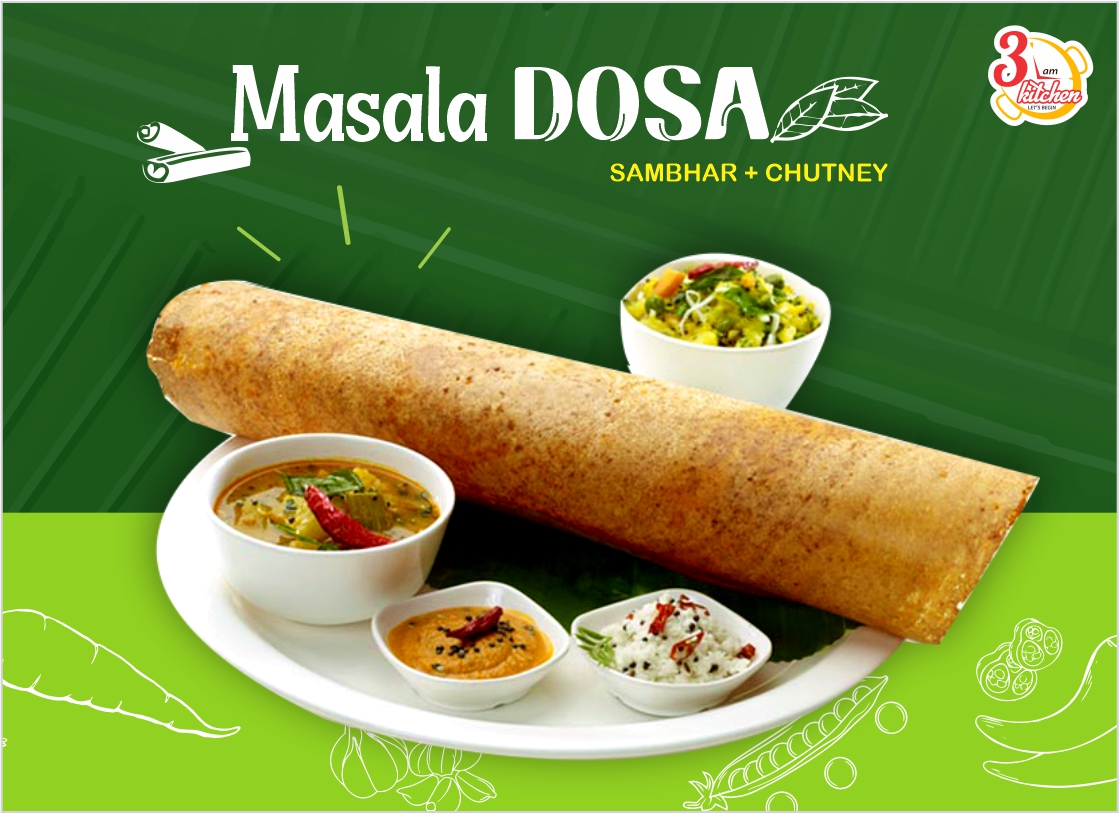 Masala Dosa Mini@Rs89, Maxi@Rs105