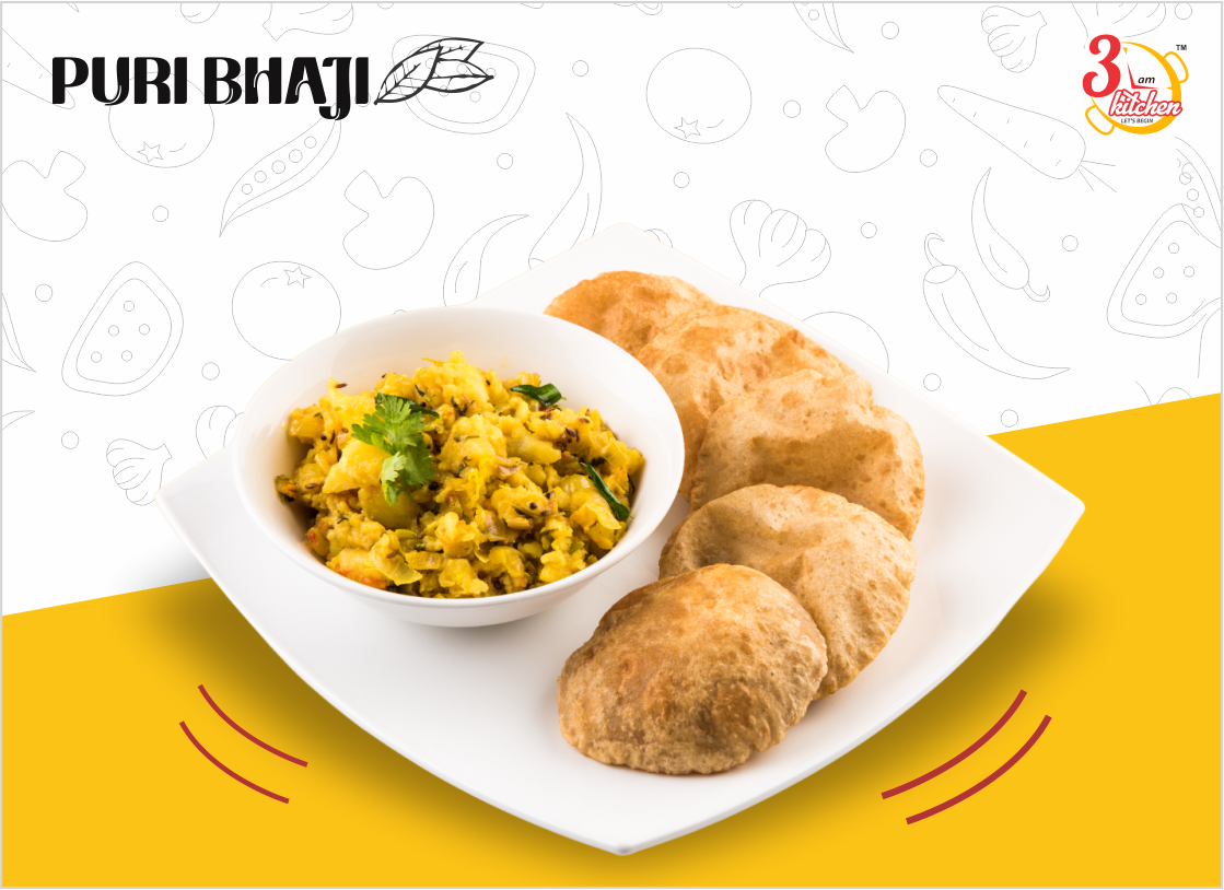 Puri Bhaji Mini@Rs89, Maxi@Rs105