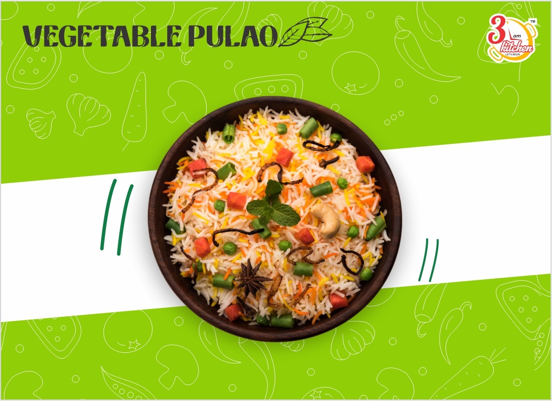 Vegetable Pulao Mini@ Rs119, Maxi @Rs139